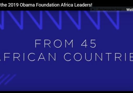 Obama Foundation Leaders Shortlist