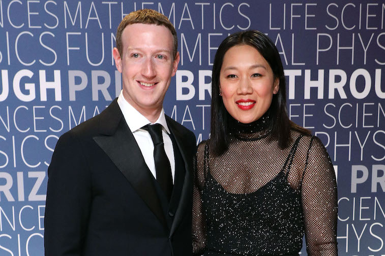 Mark and Chan Zuckerberg