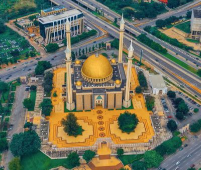 Drone Image of National Mosque Abuja