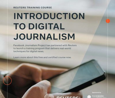 Facebook Reuters Digital Journalism Course