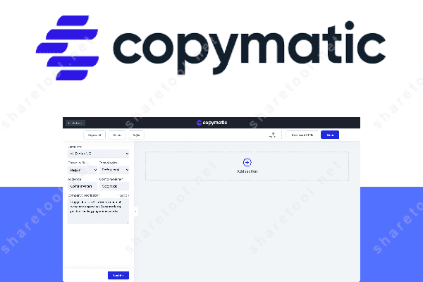 Copymatic AI Content writing tool
