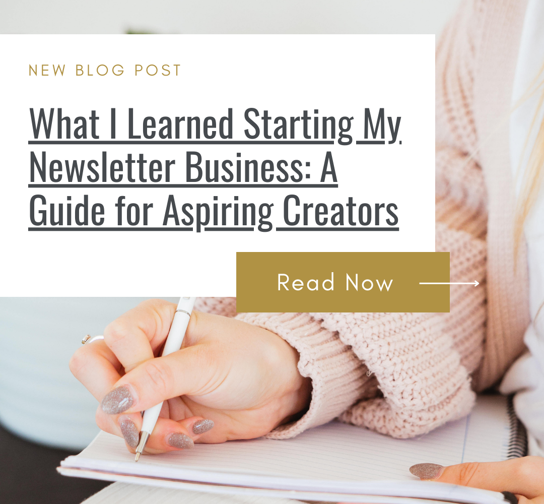 “Discover essential insights and practical tips from my journey of starting a newsletter business. This guide is perfect for aspiring creators looking to build and grow their own successful newsletter.”